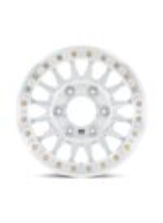 KMC KM445 IMPACT FORGED (Beadlock) 17X9 6X165.1 ET-12 SILVER MIRROR MACH FACE - Image 3